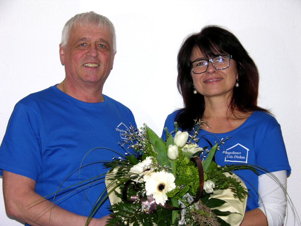 Udo Diehm und Hilde Michel-Kempf